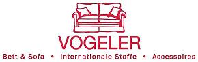 VOGELER 
Bett & Sofa · Internationale Stoffe · Accessoires