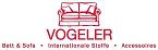 VOGELER 
Bett & Sofa · Internationale Stoffe · Accessoires
